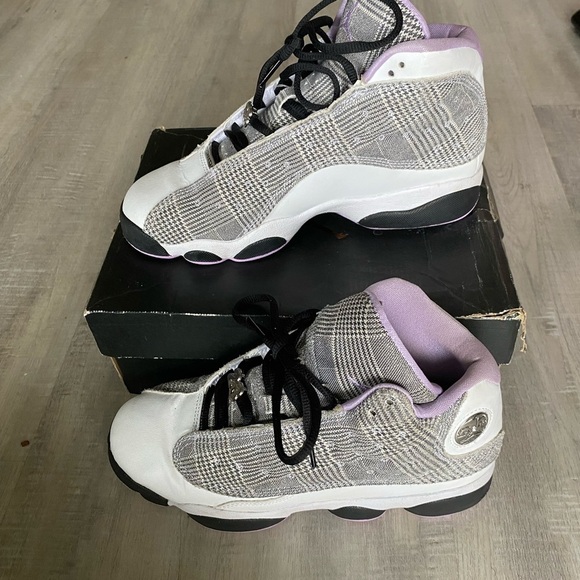 Air Jordan Retro Plaid sneakers | size 6 Youth - Picture 2 of 5